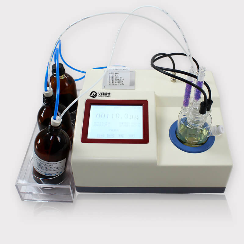 自动加排液卡氏电量法水分检测仪